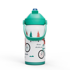 Thrive™ Flip Straw Kids 12oz Bottle, Insulated Stainless Steel