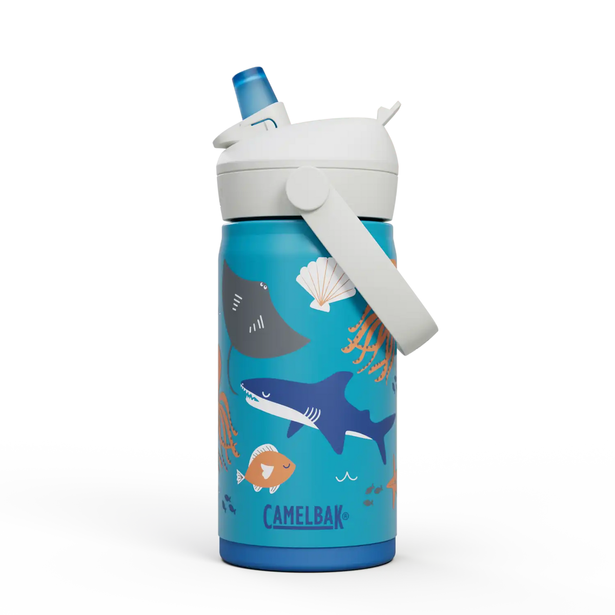 Thrive™ Flip Straw Kids 12oz Bottle, Insulated Stainless Steel