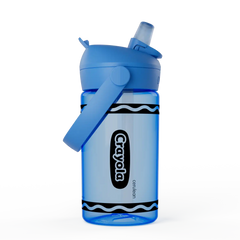 Crayola 14oz Flip Straw Bottle